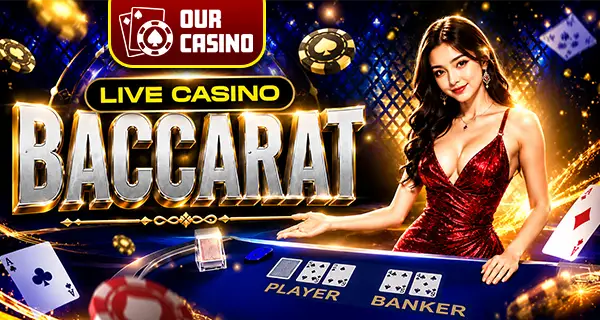 Baccarat card game on MGLION